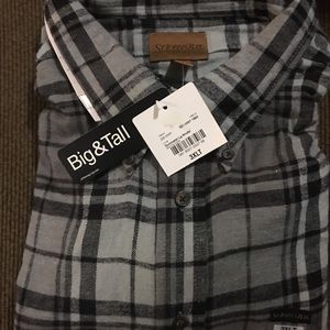 NEW 3XLT Big and Tall long sleeve shirt